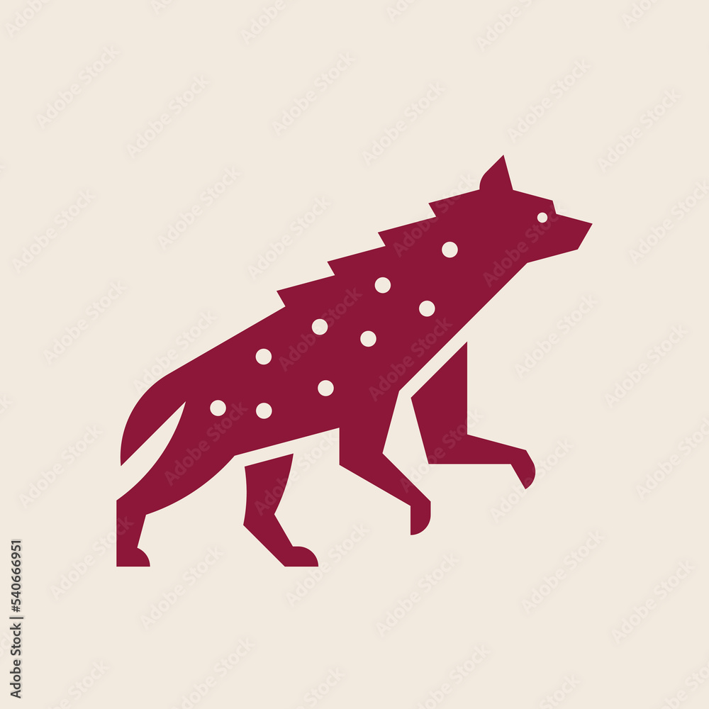 Hyena Logo. Icon design. Template elements Hyena Logo. Icon design. Template elements