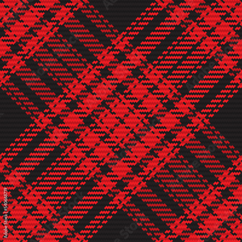 Seamless pattern of scottish tartan plaid. Repeatable background with check fabric texture. Vector backdrop striped textile print.