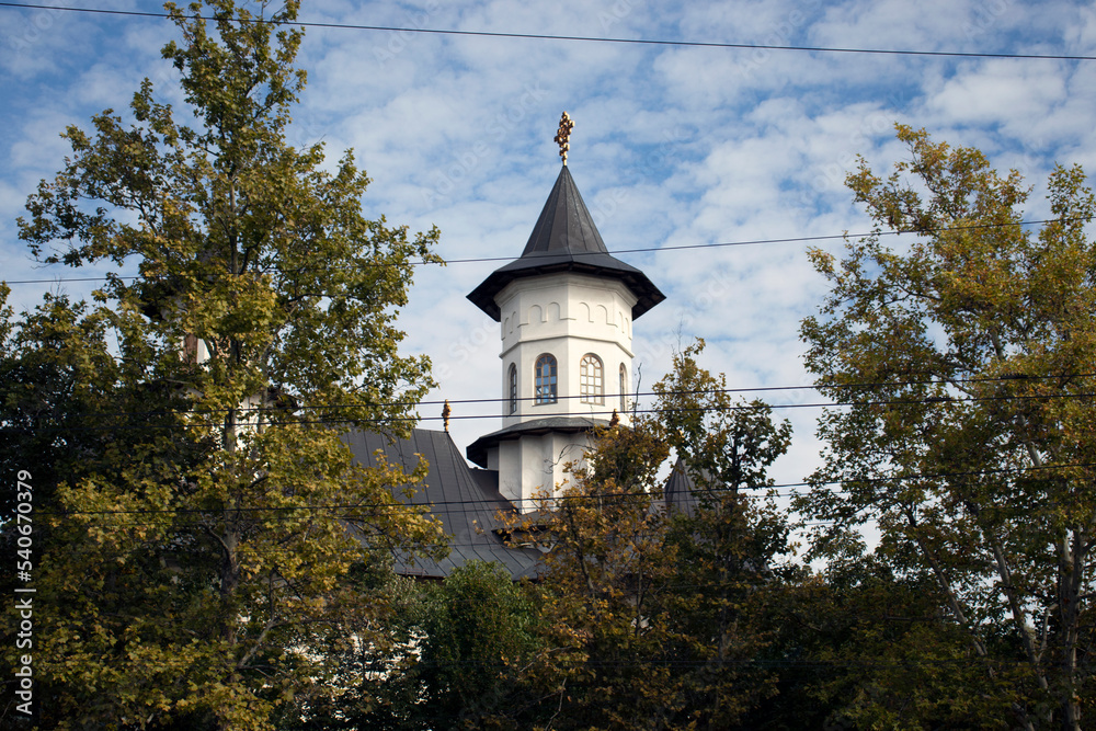autumn landscape of chisinau