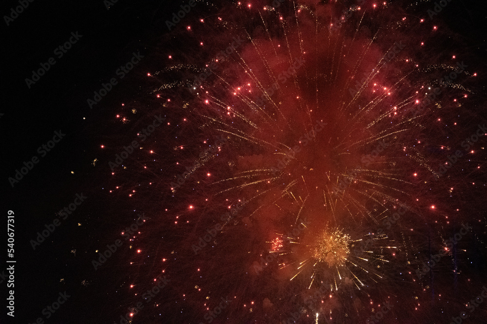 fireworks on a black background fireworks on a black background