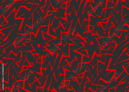 Abstract background with seamless rough lines pattern