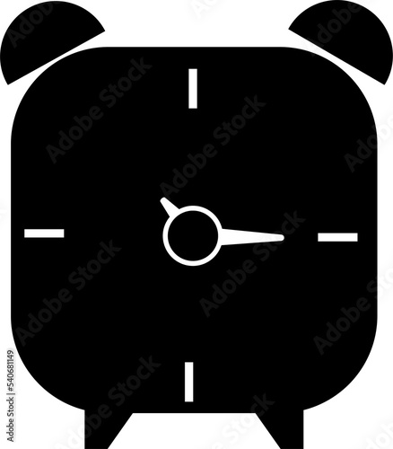 Illustrations clock flat design icon appliance for households. PNG photo