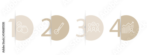 Polling station set icon. Pen, tick, vote, referendum, petition, election, vote, victory, pen, tick, checkmark, debate, will, politics. Voting concept. Infographic timeline. Pastel color background
