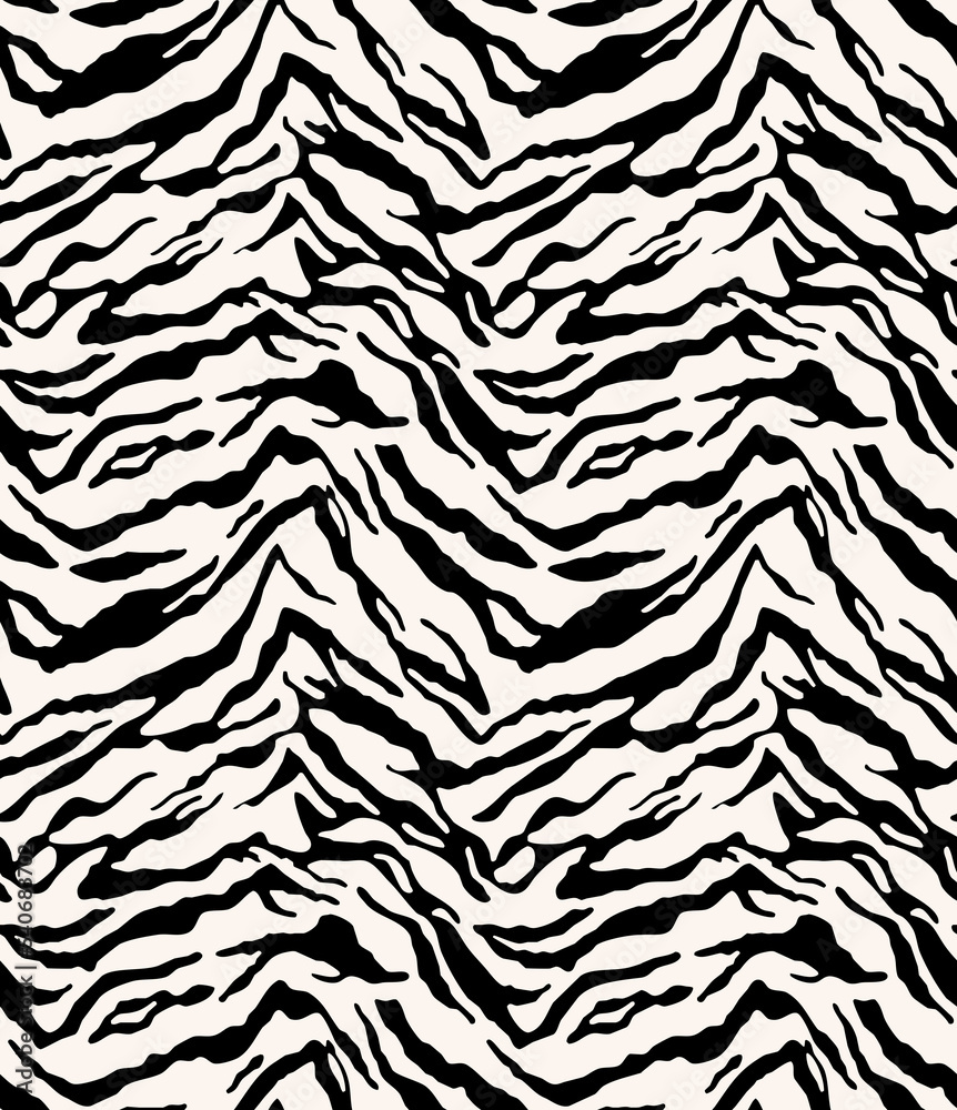 Seamless zebra pattern, animal print. Seamless zebra pattern, animal print.