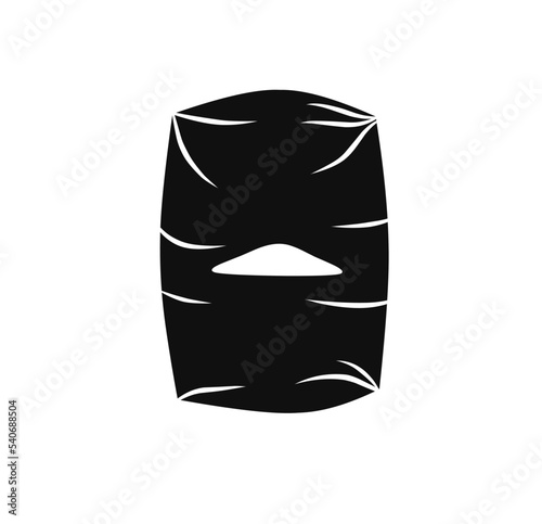 Cement bag icon vector trendy