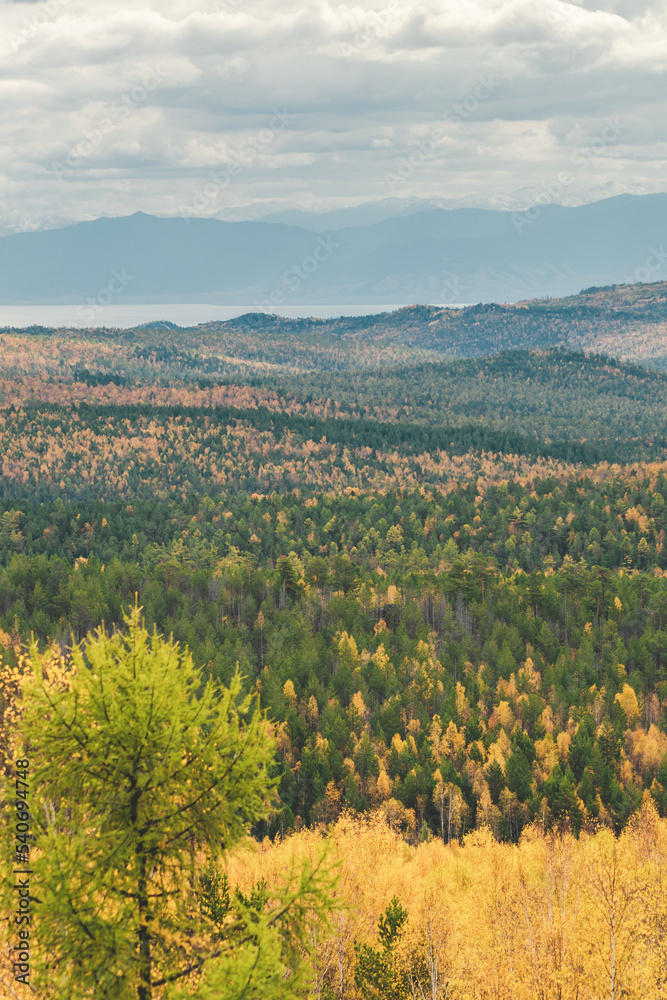 autumn in the mountains