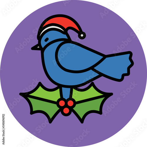 Robin Vector Icon which is suitable for commercial work and easily modify or edit it
