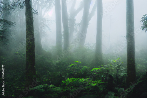 fog in the forest © XtravaganT