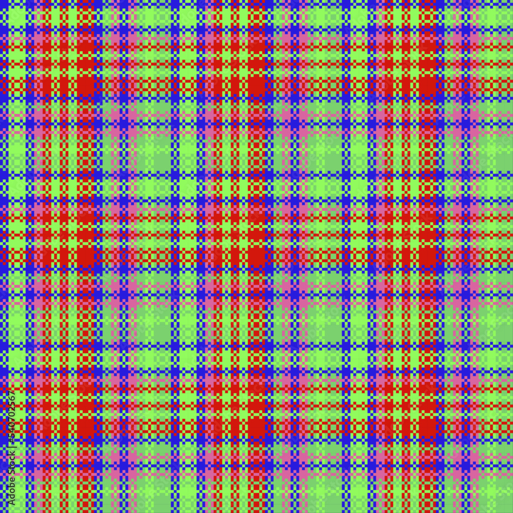 Decorative tartan plaid tiles pattern illustration Decorative tartan plaid tiles pattern illustration