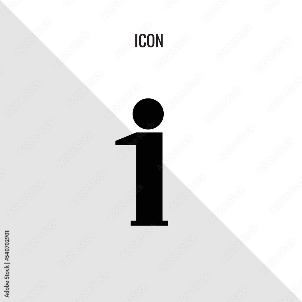 Information vector icon illustration sign Information vector icon illustration sign