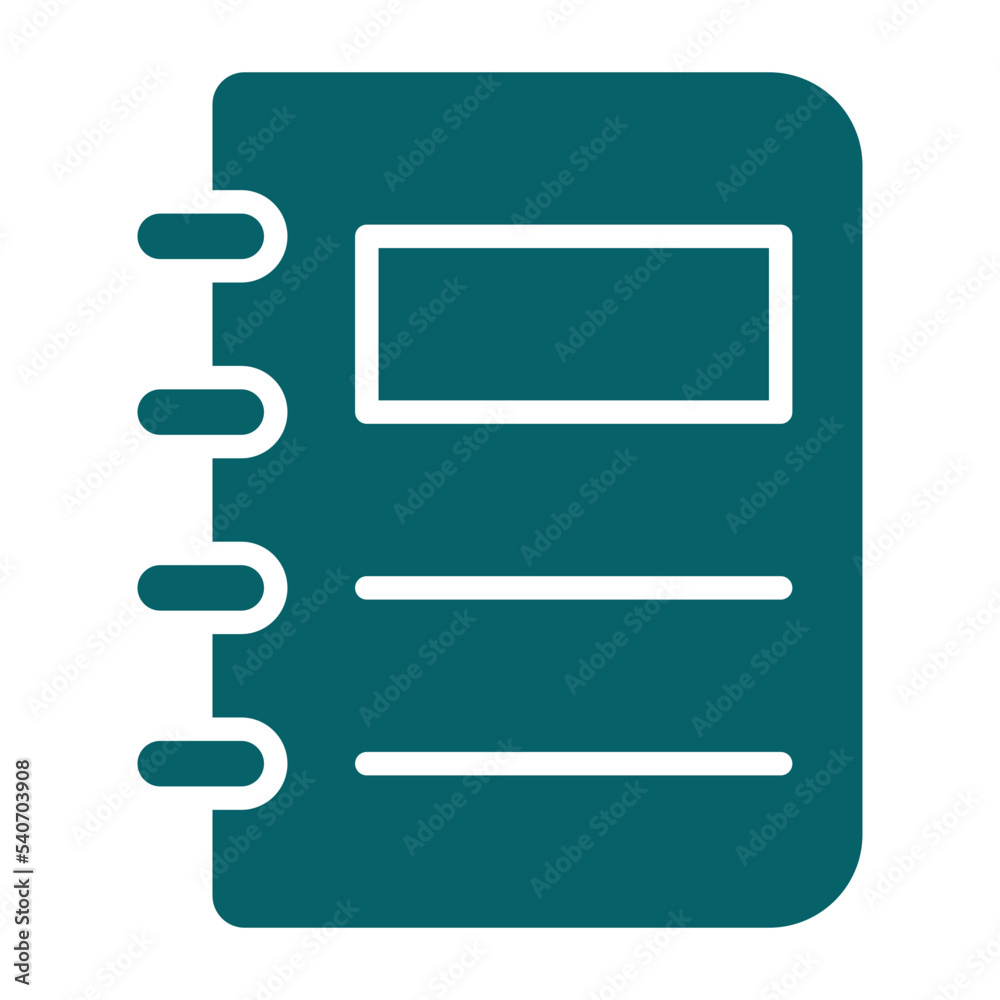 Obraz premium Book Icon Style