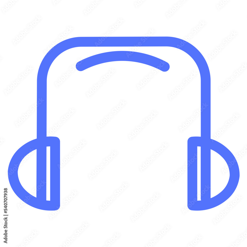 earspeakers headphones line icon earspeakers headphones line icon