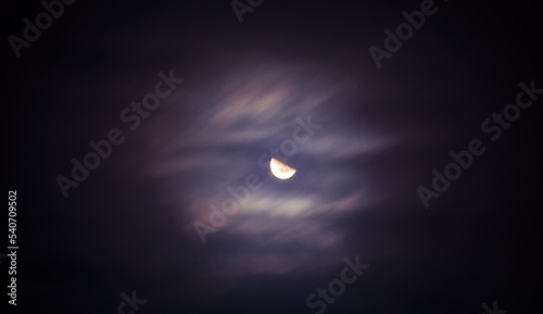 the blurry moon 