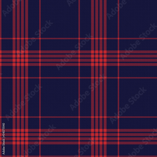 Red Minimal Plaid textured Seamless Pattern