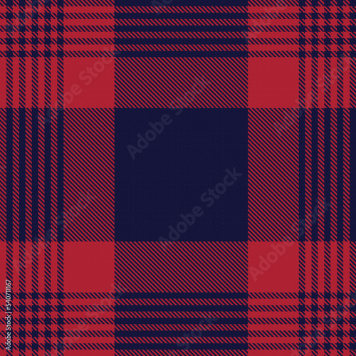 Red Minimal Plaid textured Seamless Pattern