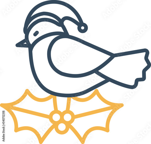 Robin Vector Icon which is suitable for commercial work and easily modify or edit it
