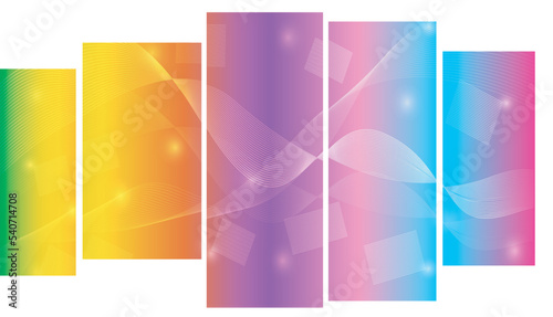 Abstract background design. Website Landing Page. Template for apps. Modern geometric. Vector illustration.