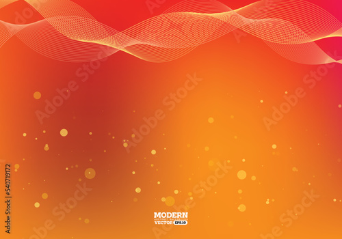 Abstract modern flowing line digital technology, particle wave,big data technology. design concept for background and wallpaper, banner backdrop, flyers, brochure, website landing. vector 
