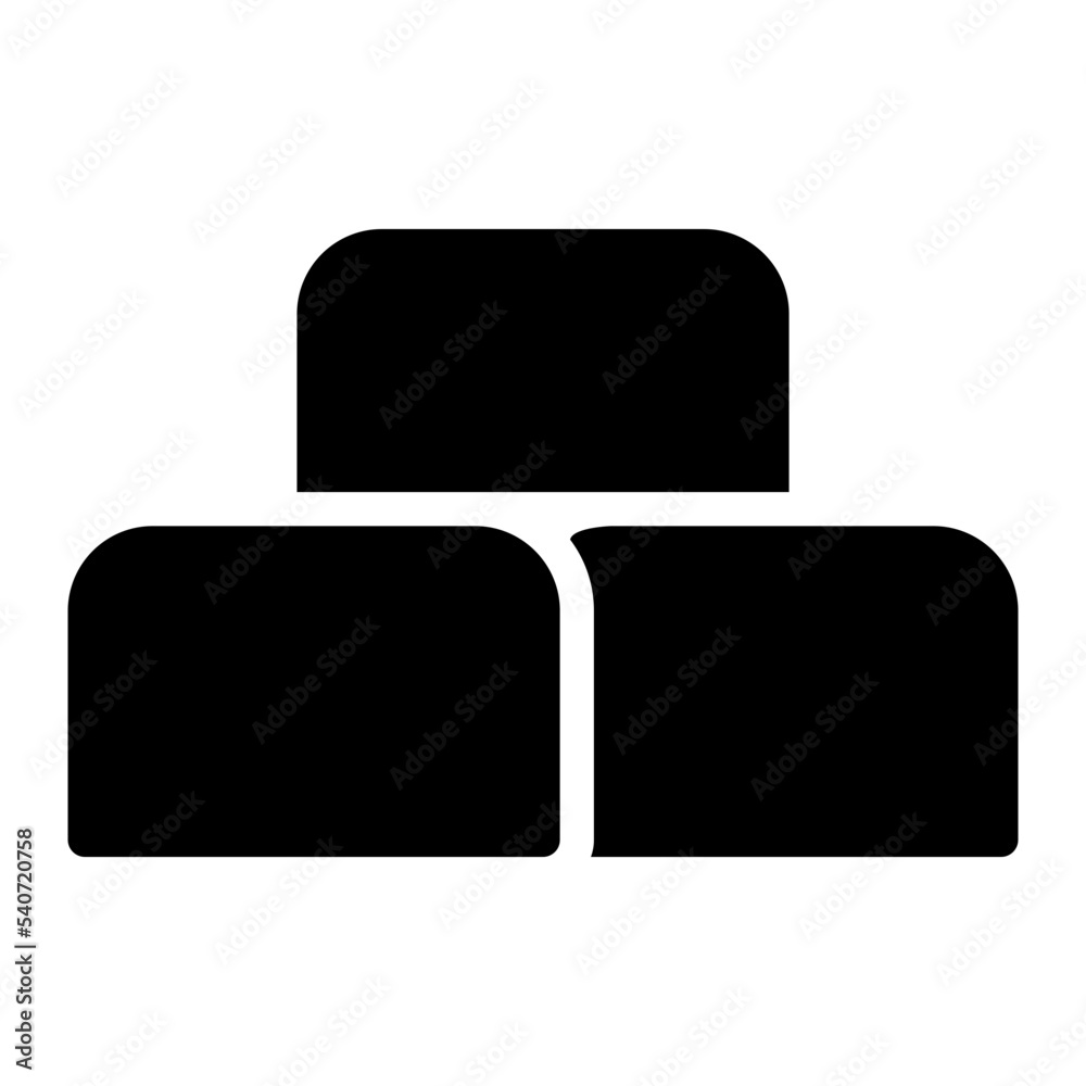 blocks glyph icon