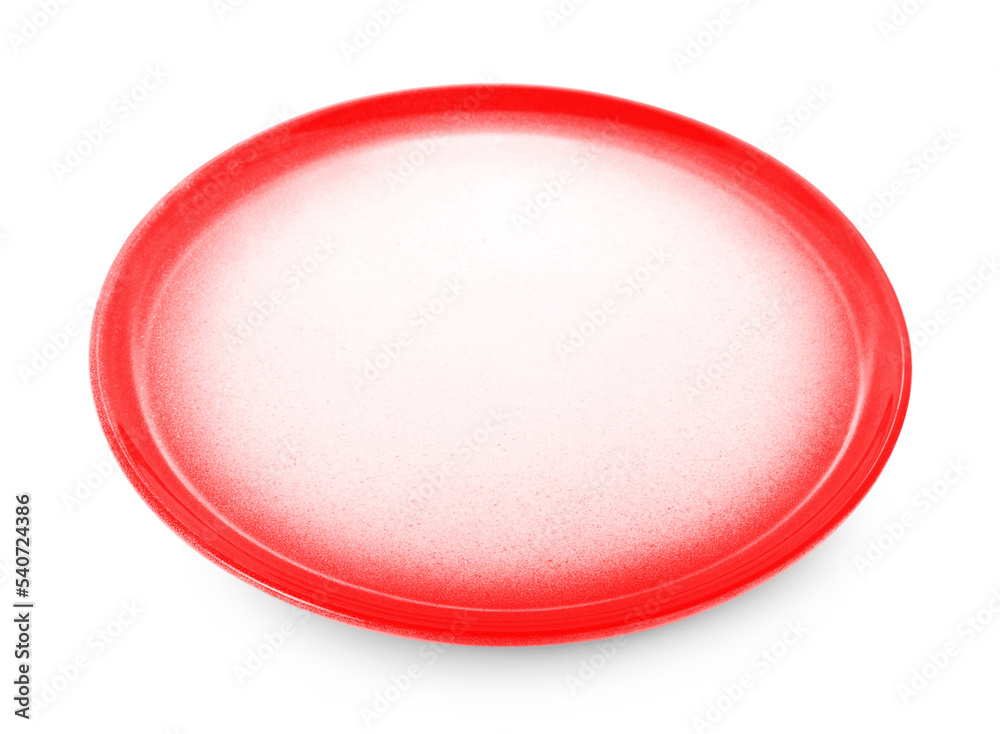 empty plate isolated on white background empty plate isolated on white background