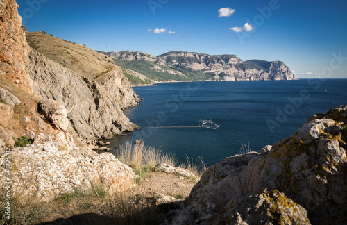 Crimea. View from Balaklava Bay.