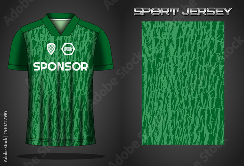 Soccer jersey sport shirt design template