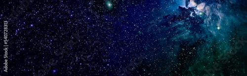 Mystical beautiful space. Unforgettable diverse space background Elements of ...