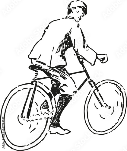 vintage bicycle vector png