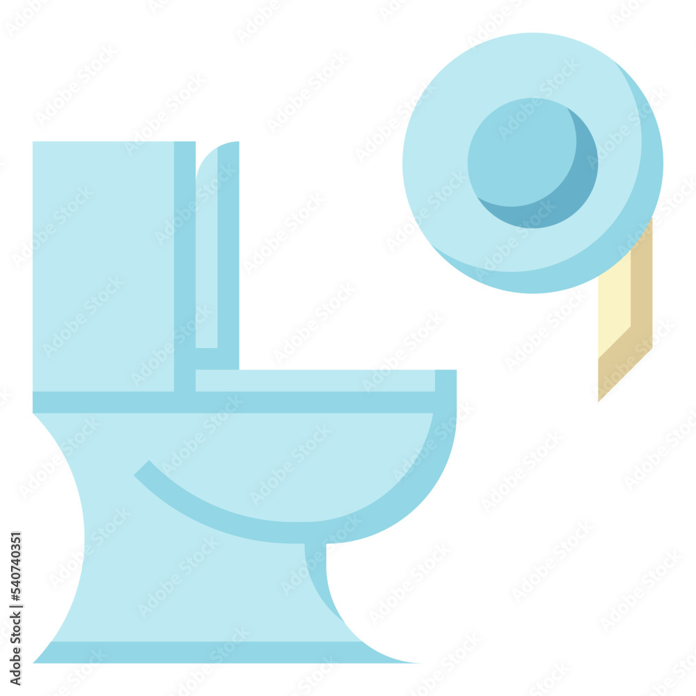 toilet flat icon toilet flat icon