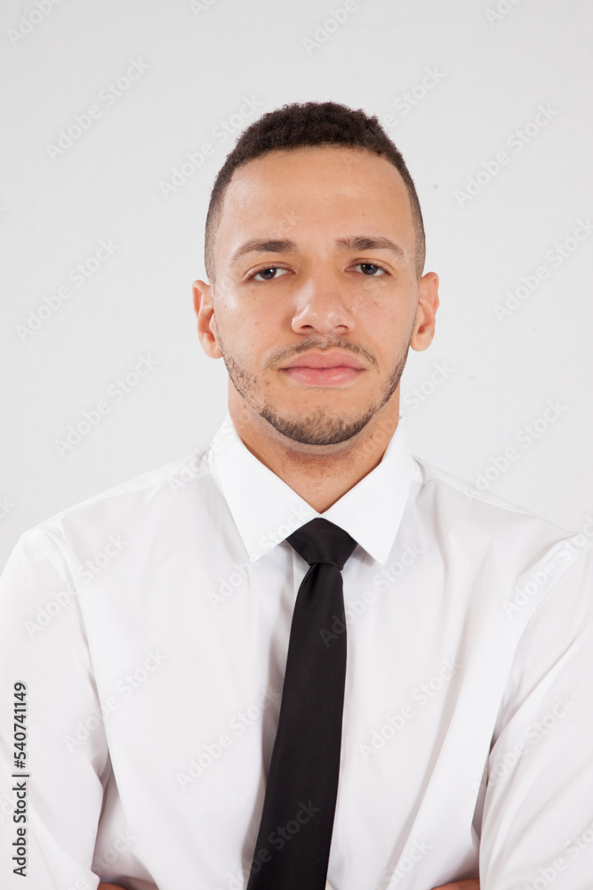 Handsome man in a suit looking thoughtful Handsome man in a suit looking thoughtful