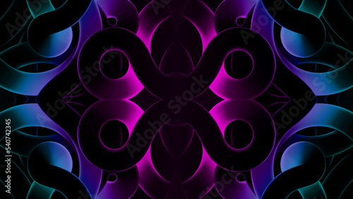 abstract background with glowing lines