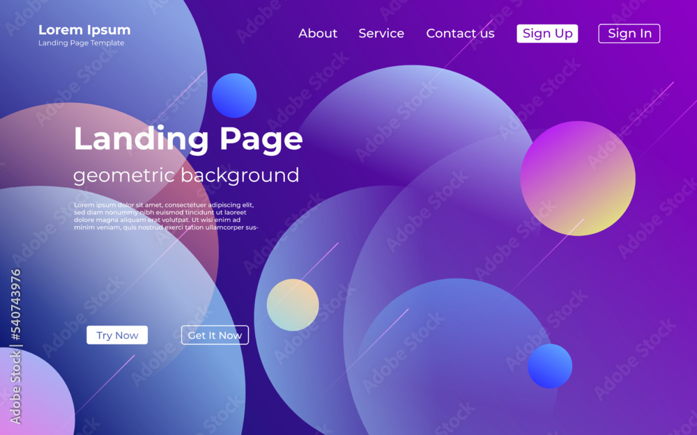 abstract creative purple colorful geometric landing page background. trendy gradient shapes composition. Eps10 vector. abstract creative purple colorful geometric landing page background. trendy gradient shapes composition. Eps10 vector.