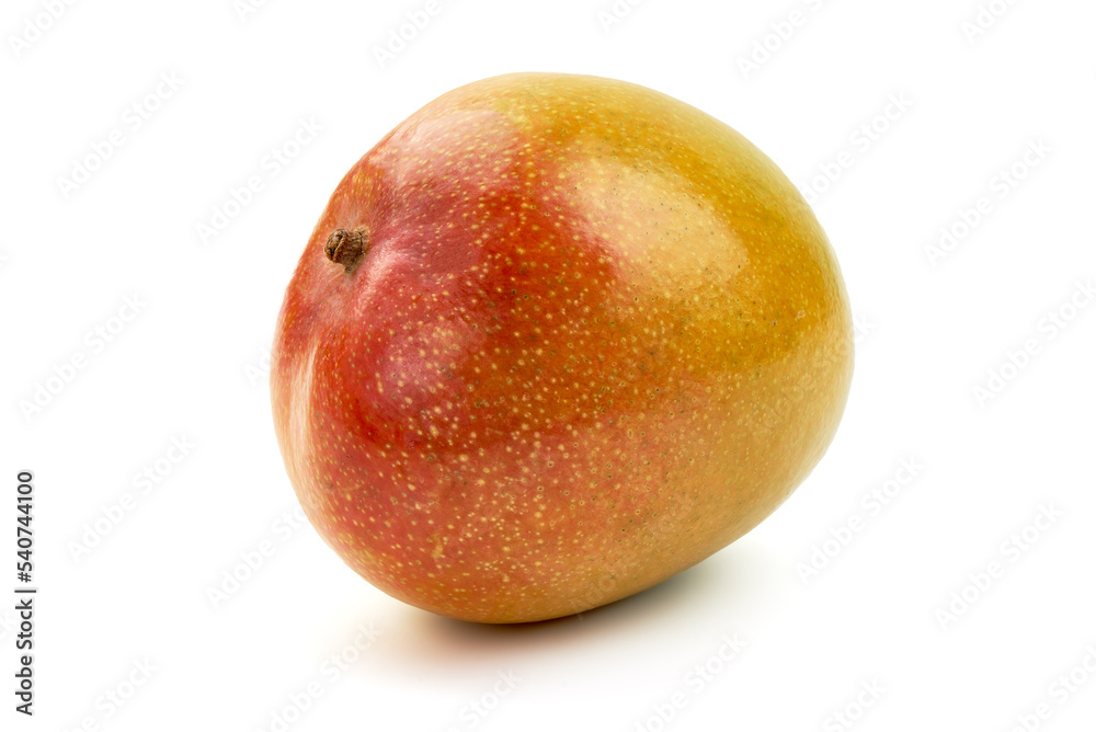 Delicious ripe mango isolated on white background Delicious ripe mango isolated on white background