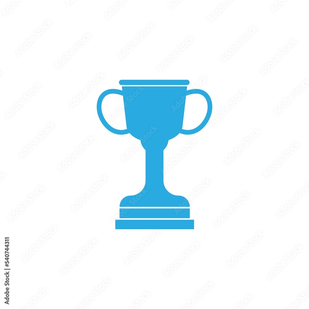 trophy color flat symbol icon trophy color flat symbol icon
