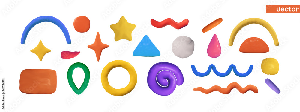 Plasticine shapes cheap
