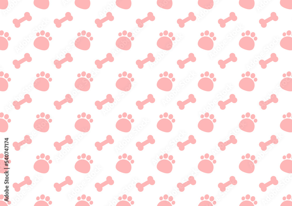 Dog Footprint pattern background. Footprint graphic. Pet outline. Dog Footprint pattern background. Footprint graphic. Pet outline.