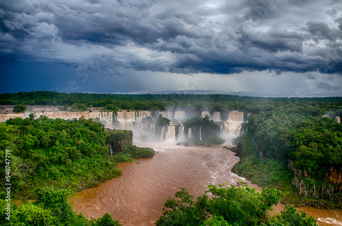Foz Do Iguacu Brazil World Largest Waterfall