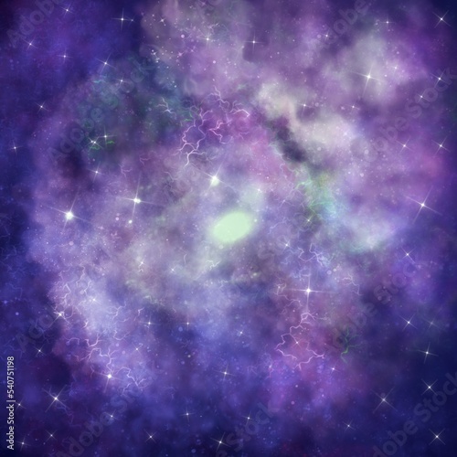 Galaxy space Cosmos background 