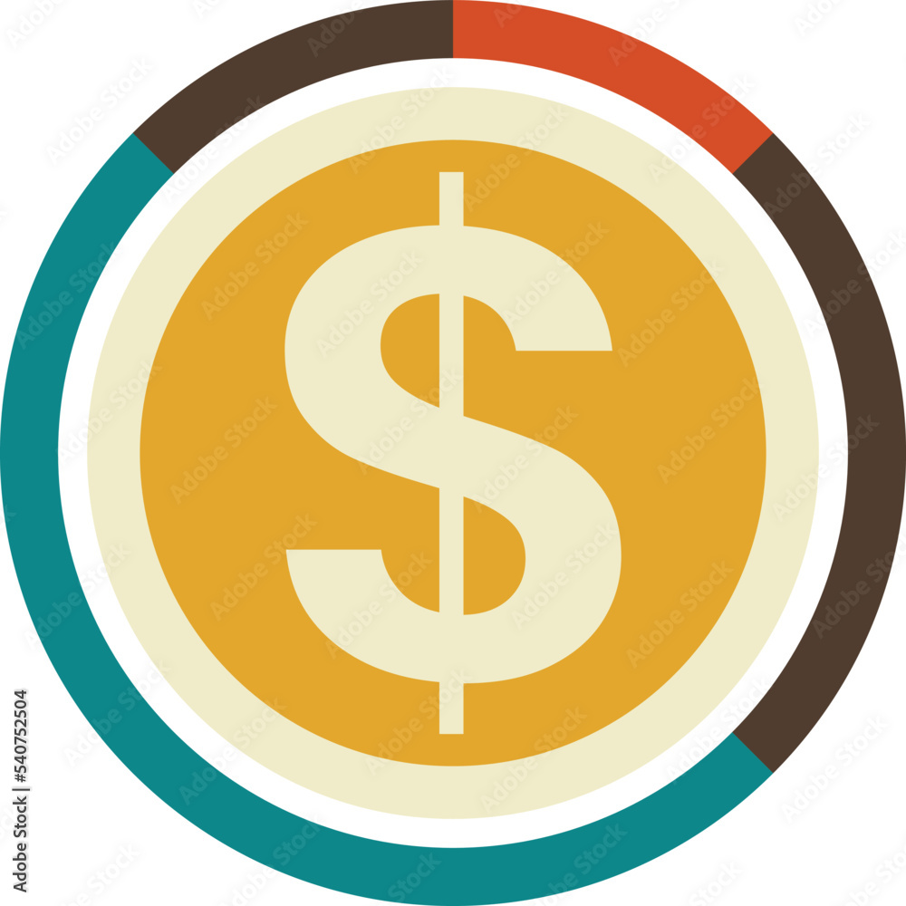 currency exchange illustration in minimal style currency exchange illustration in minimal style