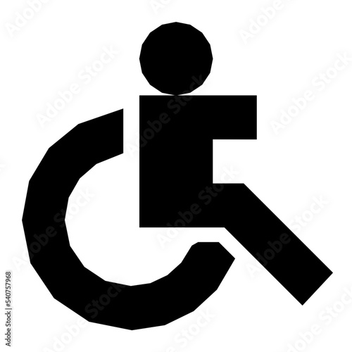 Handicap Vector Icon