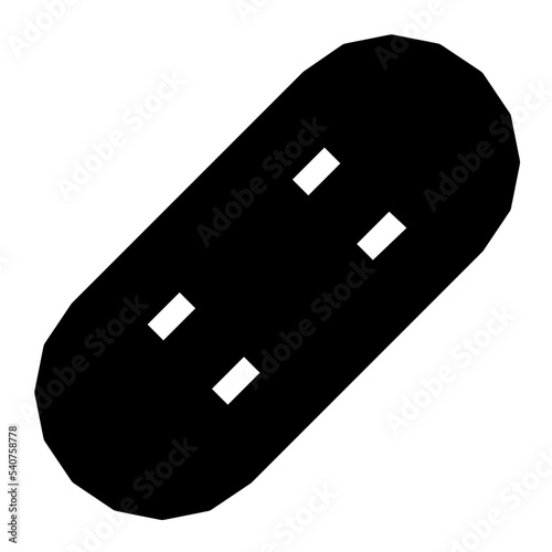Skateboard Vector Icon
