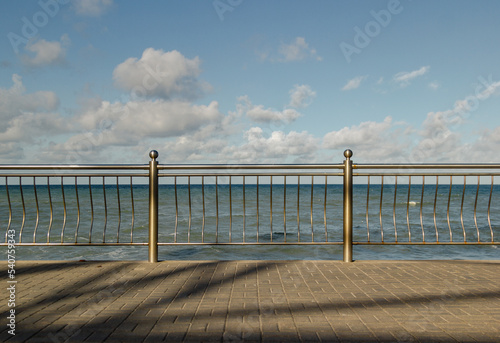 fence on the beach