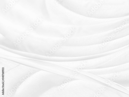 beauty white smooth abstract clean and soft fabric textured. fashion textile free style shape decorate background