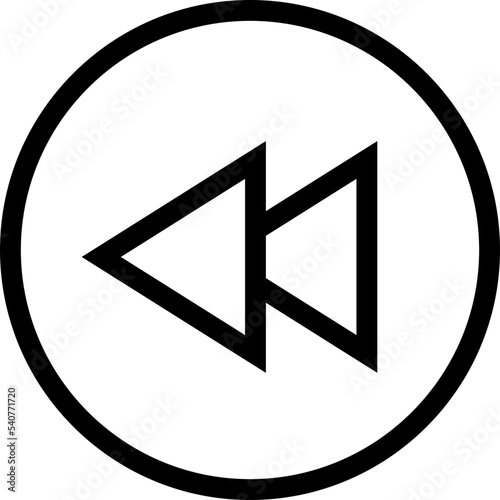backward button icon