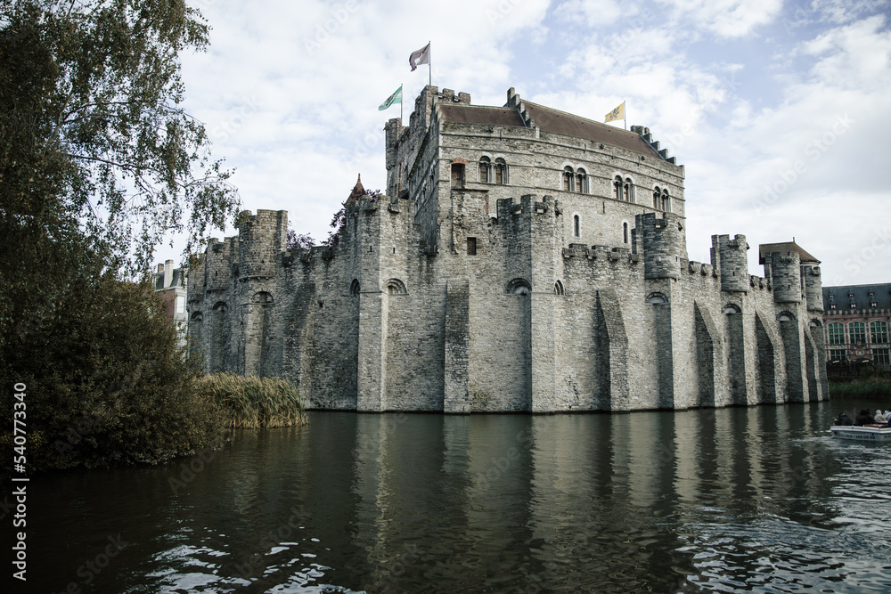 Castle in Ghent, Belgium