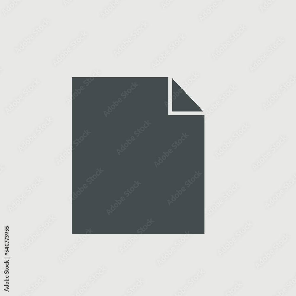 File vector icon illustration sign File vector icon illustration sign
