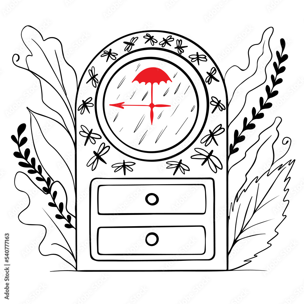 fall-clock-summer-time-ends-autumn-alarm-change-the-time-on-the