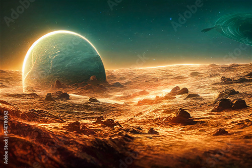 Extraterrestrial landscape