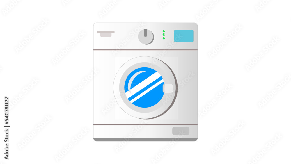 front washing machine illustration front washing machine illustration