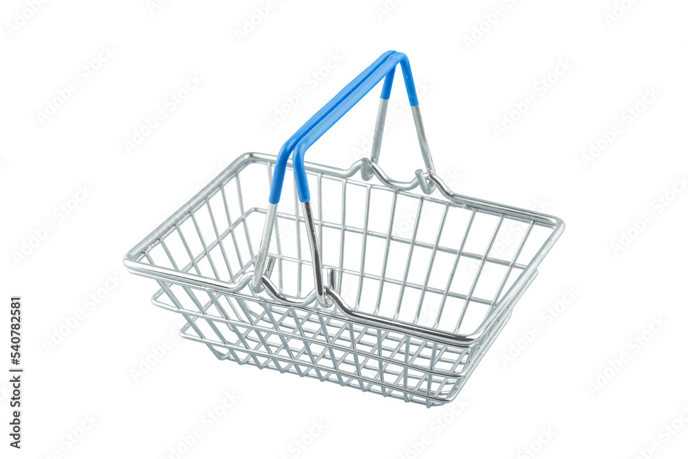 supermarket basket isolate supermarket basket isolate